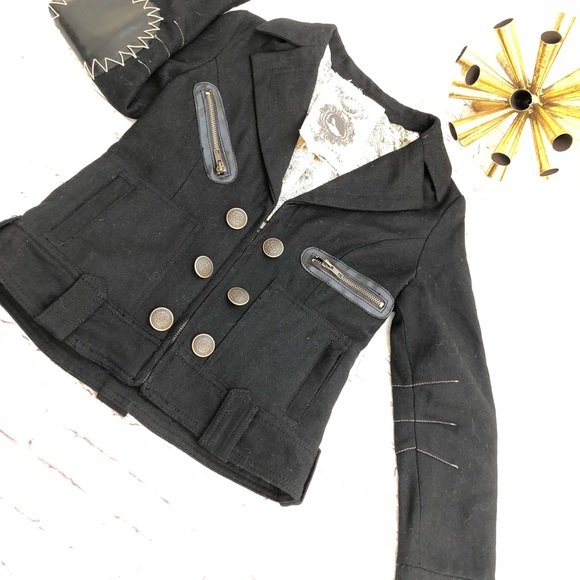 Anthropologie Sugar Lips 👄 for Lady wool jacket - Picture 2 of 8